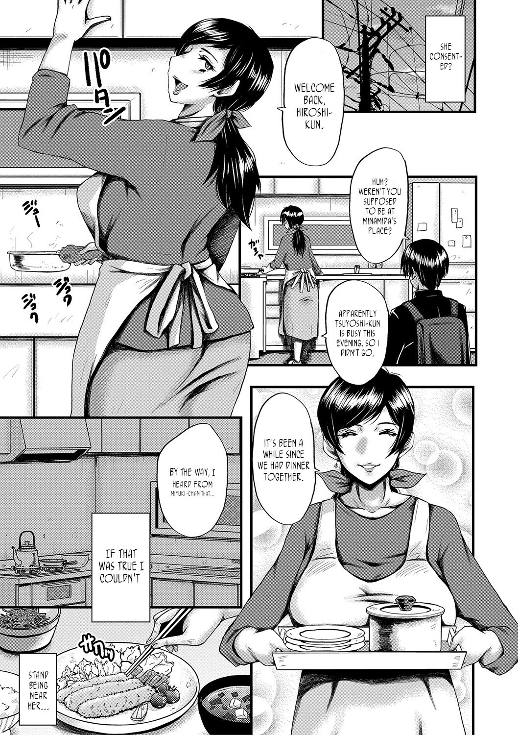 Hentai Manga Comic-My friend stole away both my childhood friend and my mother-Chapter 6-5